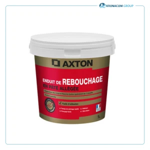 Enduit de rebouchage AXTON 1L en pâte, pour plaque de plâtre